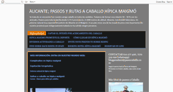 Desktop Screenshot of paseocaballo.com
