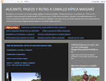 Tablet Screenshot of paseocaballo.com